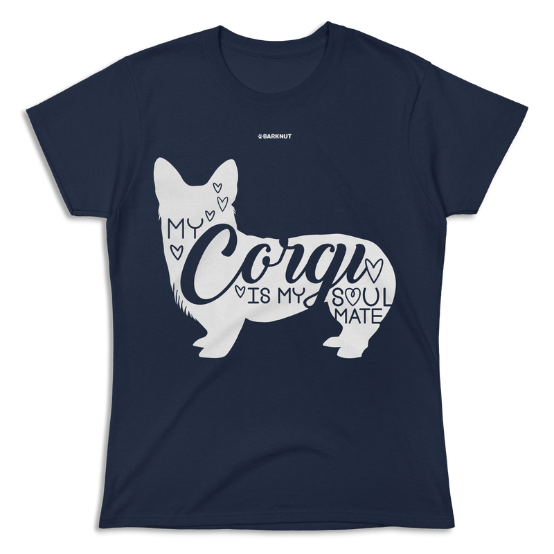 Load image into Gallery viewer, My Corgi Is My Soulmate Shirt (Women&#39;s)
