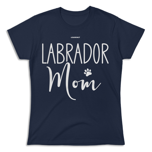 Labrador Mom Paw Print Shirt (Women's)