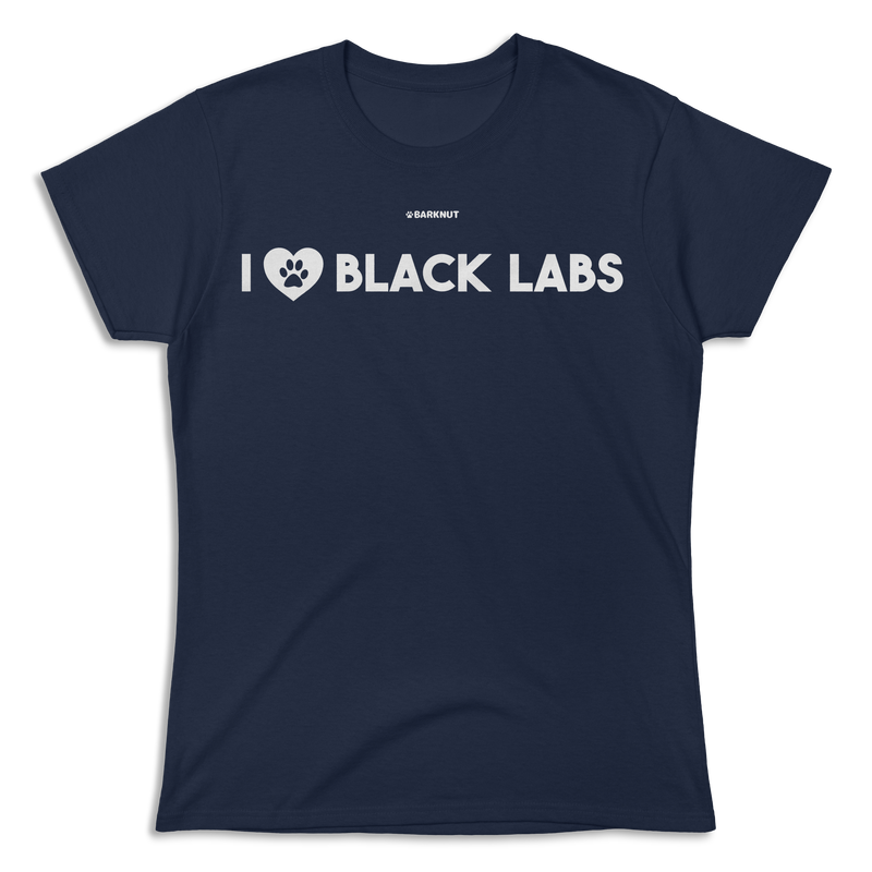 Load image into Gallery viewer, I Heart Black Labs Shirt (Women&#39;s)
