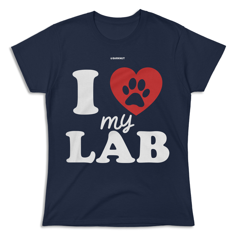 Load image into Gallery viewer, I Heart My Lab Shirt (Women&#39;s)
