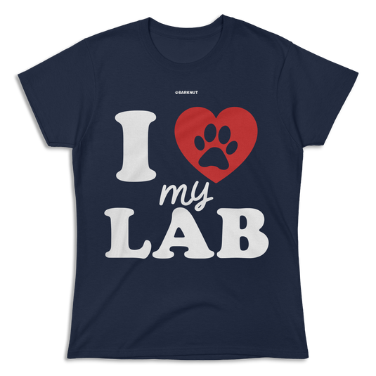 I Heart My Lab Shirt (Women's)