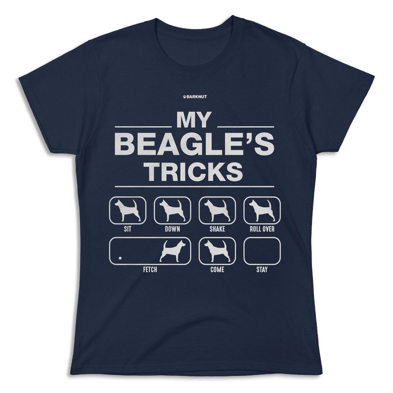 Load image into Gallery viewer, My Beagle&#39;s Tricks Shirt (Women&#39;s)
