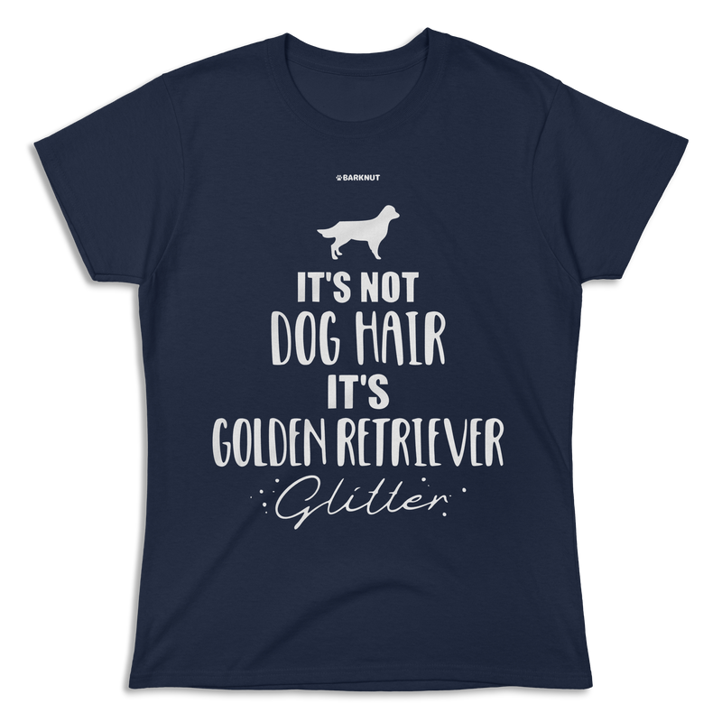 Load image into Gallery viewer, It&#39;s Not Dog Hair It&#39;s Golden Retriever Glitter Shirt (Women&#39;s)
