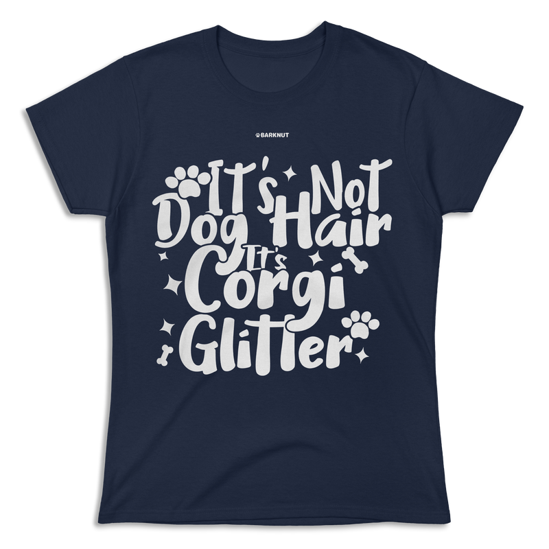 Load image into Gallery viewer, Corgi Glitter Shirt (Women&#39;s)
