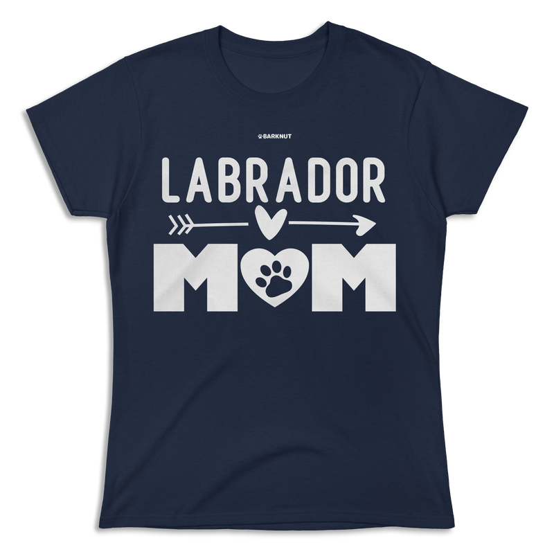 Load image into Gallery viewer, Labrador Mom Heart Shirt (Women&#39;s)
