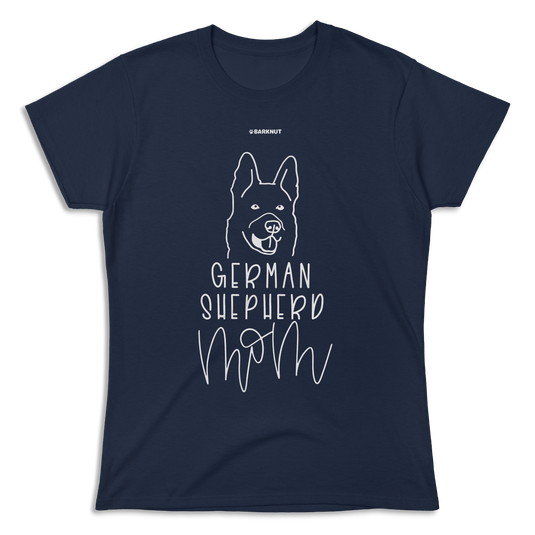 Dog Mom German Shepherd Shirt (Women's)