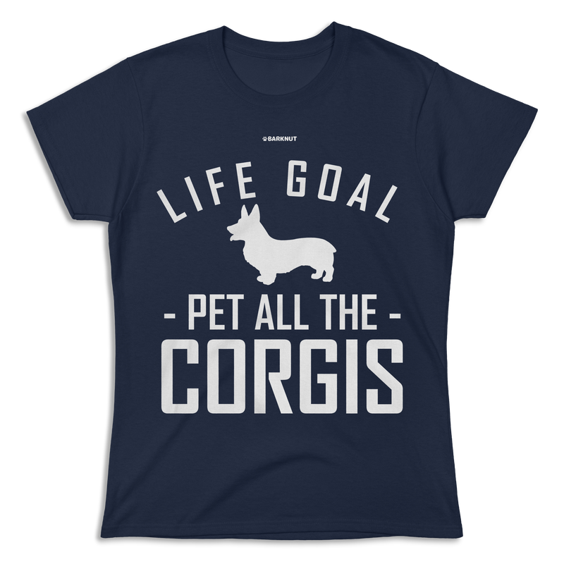 Load image into Gallery viewer, Life Goal Pet All The Corgis Shirt (Women&#39;s)
