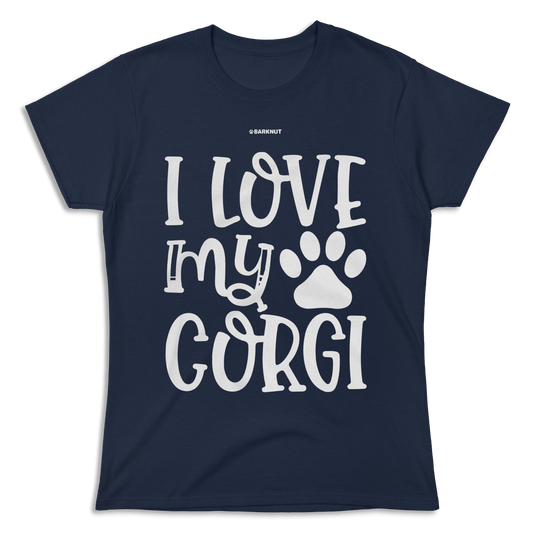 I Love My Corgi Shirt (Women's)