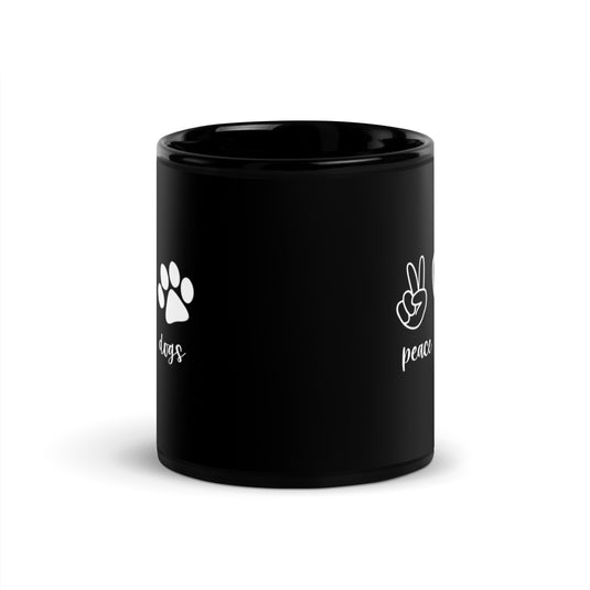 Peace Love Dogs Mug