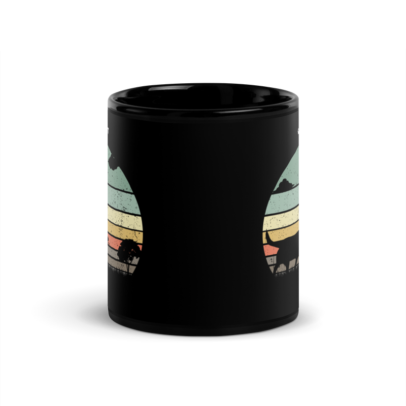 Load image into Gallery viewer, Labrador Retriever Retro Sunset Mug
