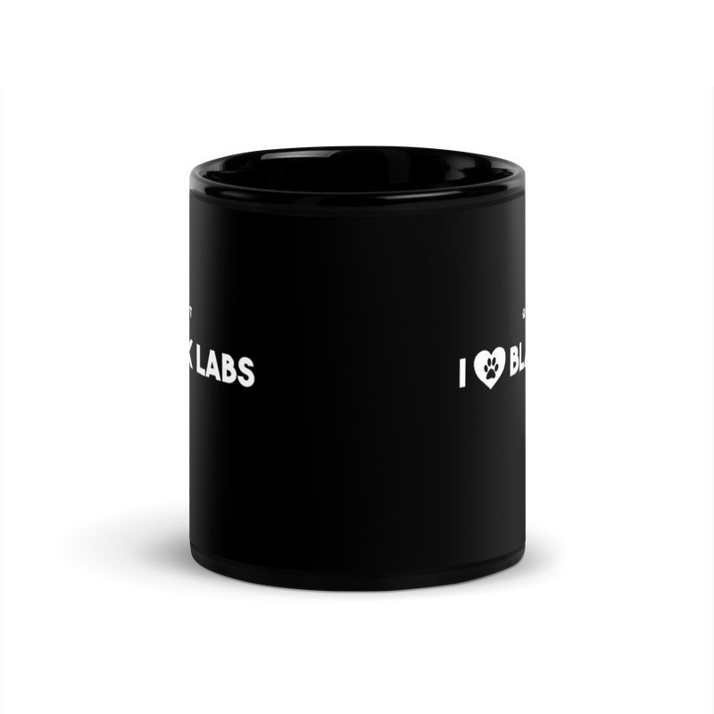 Load image into Gallery viewer, I Heart Black Labs Mug
