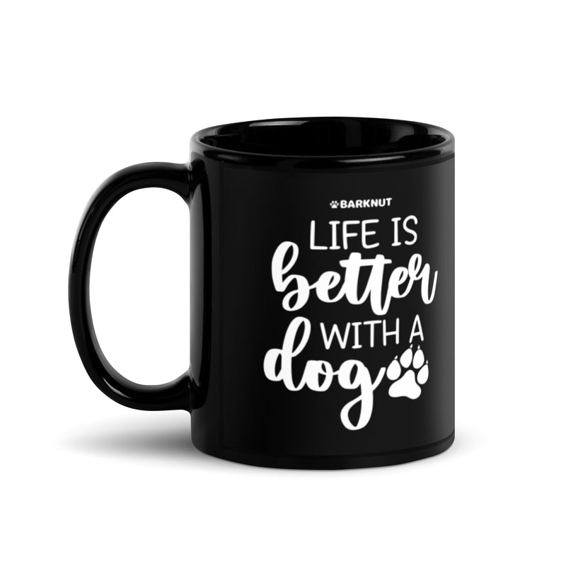 Load image into Gallery viewer, Life Is Better With A Dog Icon Mug
