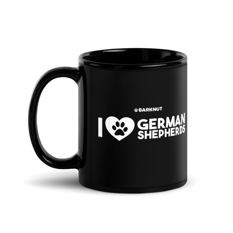 Load image into Gallery viewer, I Love German Shepherds Mug
