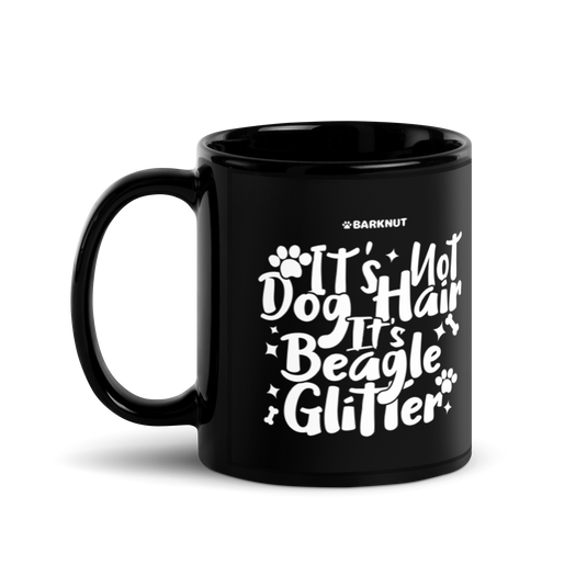 Beagle Glitter Mug