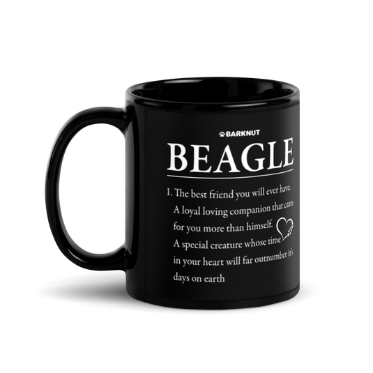 Funny Beagle Definitions Mug