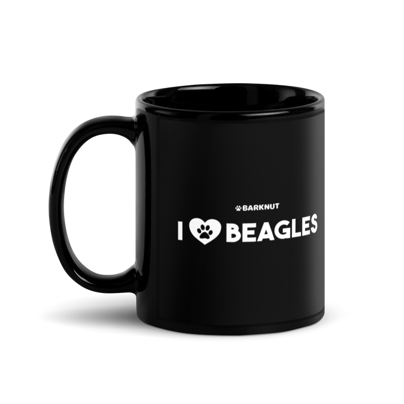 Load image into Gallery viewer, I love Beagles Mug
