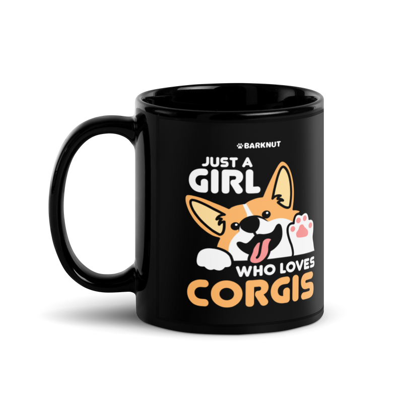 Load image into Gallery viewer, Just A Girl Who Loves Corgis Mug
