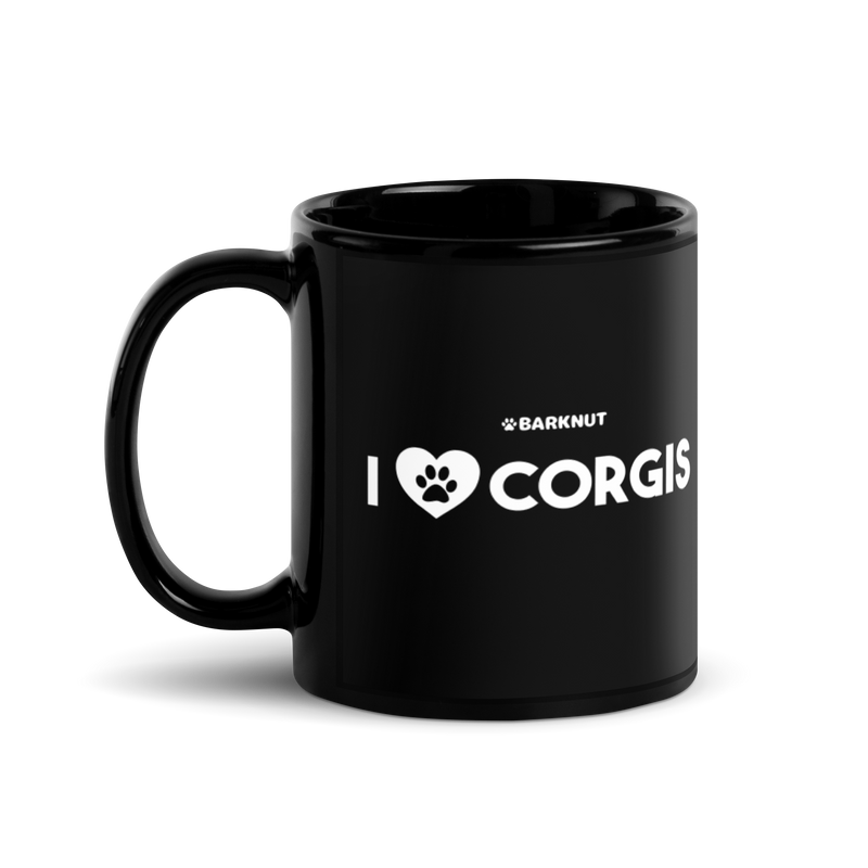 Load image into Gallery viewer, I Love Corgis Heart Mug
