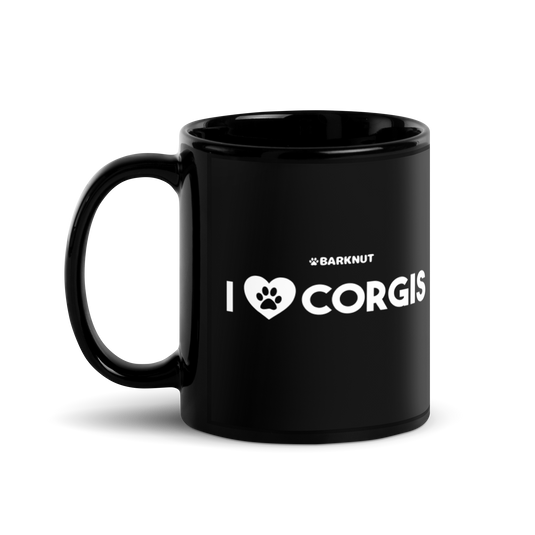 I Love Corgis Heart Mug