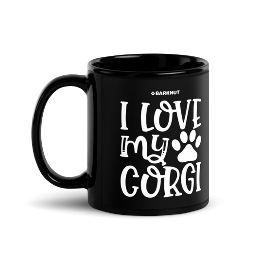 I Love My Corgi Mug