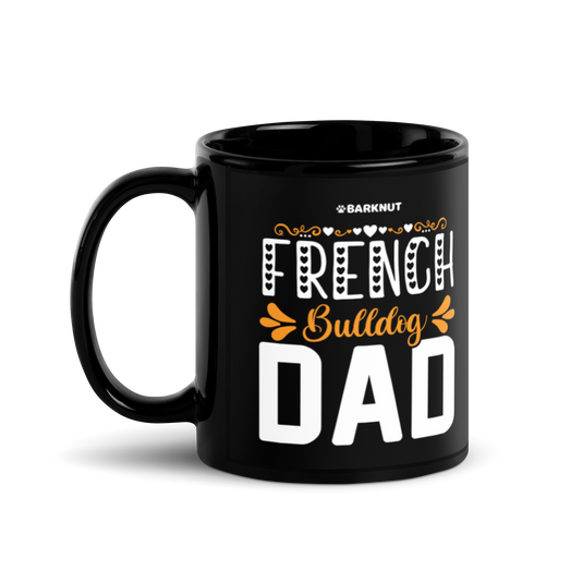 French Bulldog Dad Orange Mug