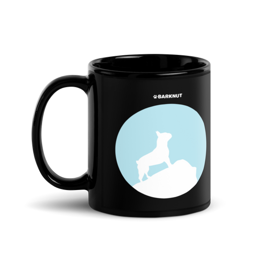 French Bulldog Silhouette And Moon Mug