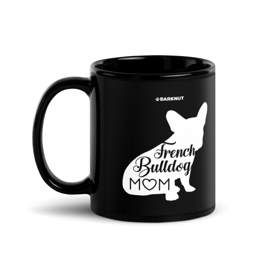 French Bulldog Mom Silhouette Mug