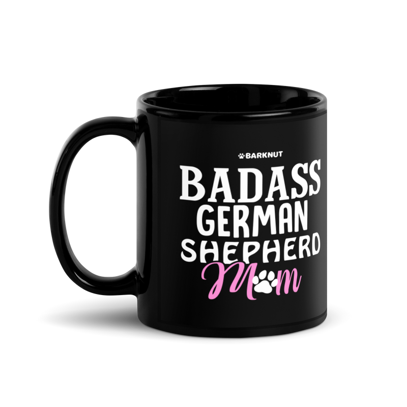 Load image into Gallery viewer, Badass German Shepherd Mom Mug
