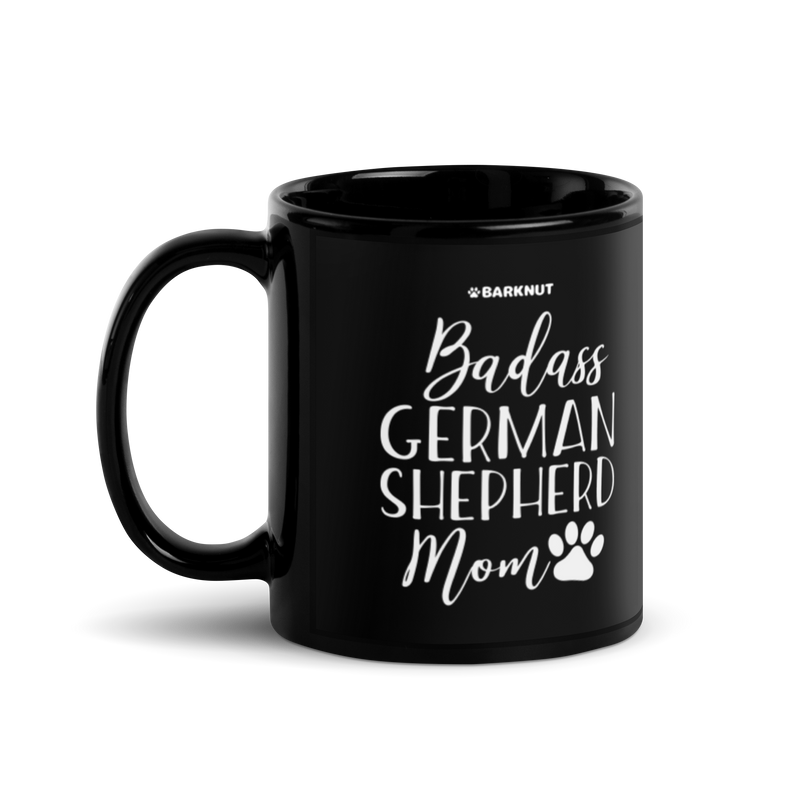 Load image into Gallery viewer, Badass German Shepherd Mom Funny Dog Mug
