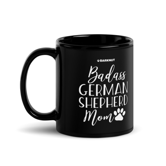 Badass German Shepherd Mom Funny Dog Mug