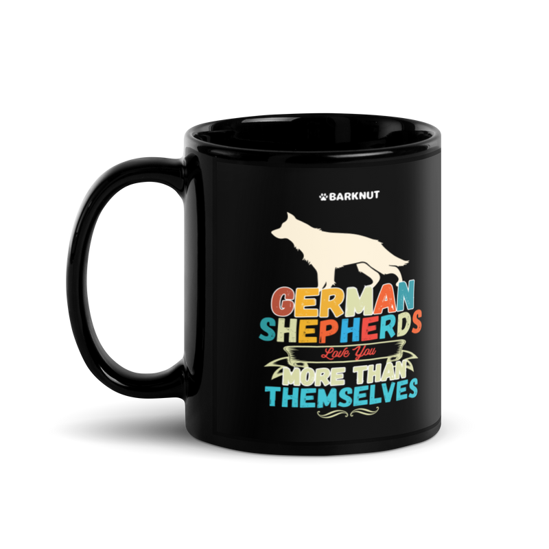 Load image into Gallery viewer, German Shepherd Loves You More Mug
