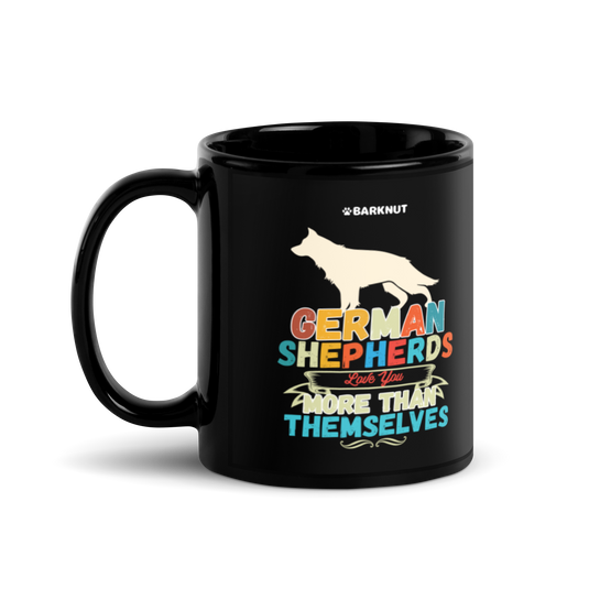 German Shepherd Loves You More Mug