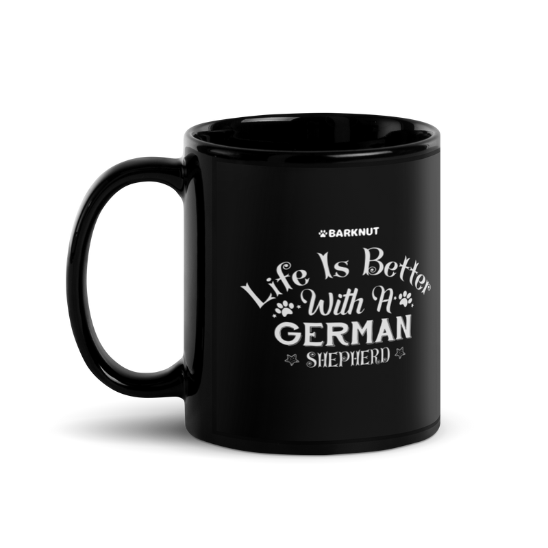 Load image into Gallery viewer, Life is Better With A German Shepherd Mug
