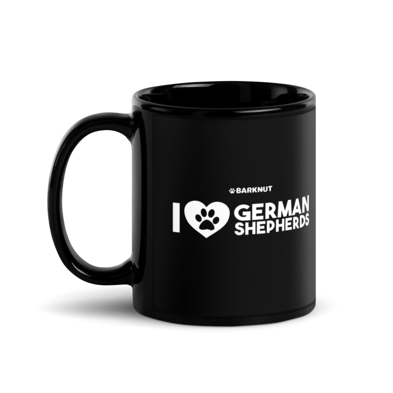 Load image into Gallery viewer, I Love German Shepherds Mug
