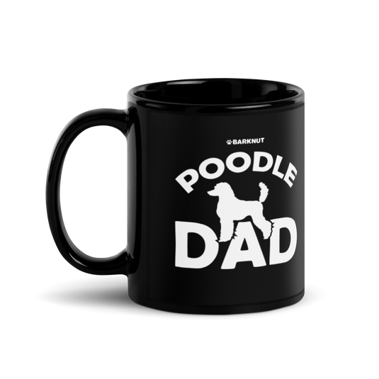 Poodle Dad Silhouette Mug