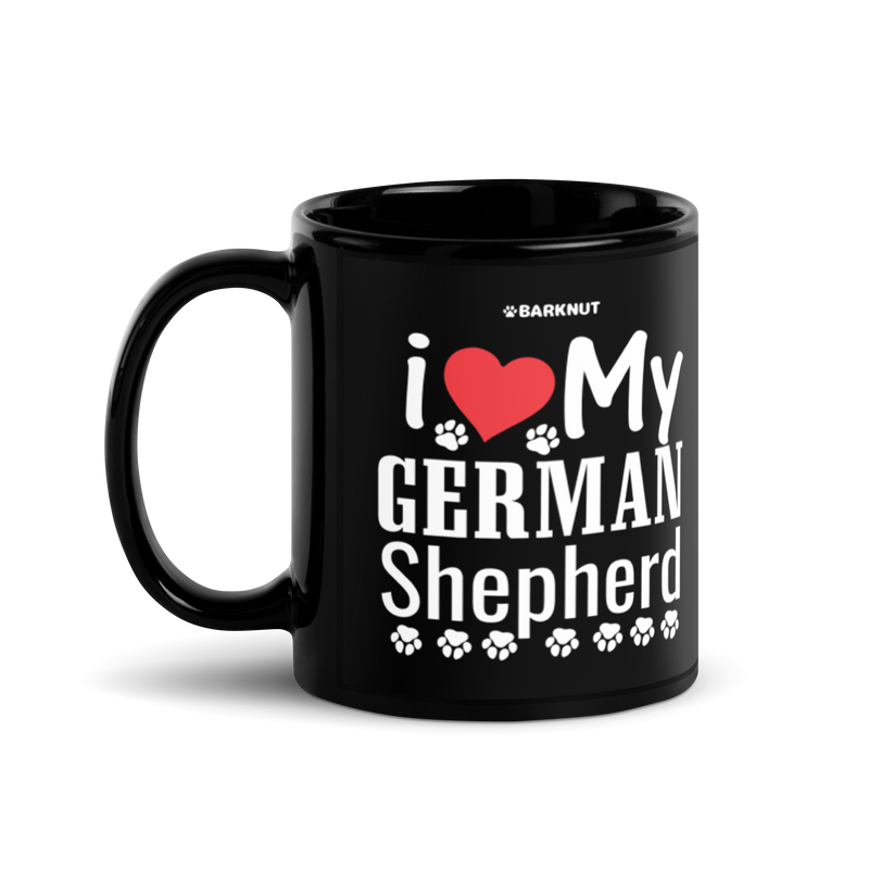 Load image into Gallery viewer, I Love My German Shepherd Mug
