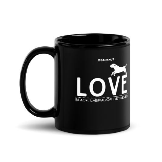 Love Black Labrador Retriever Mug