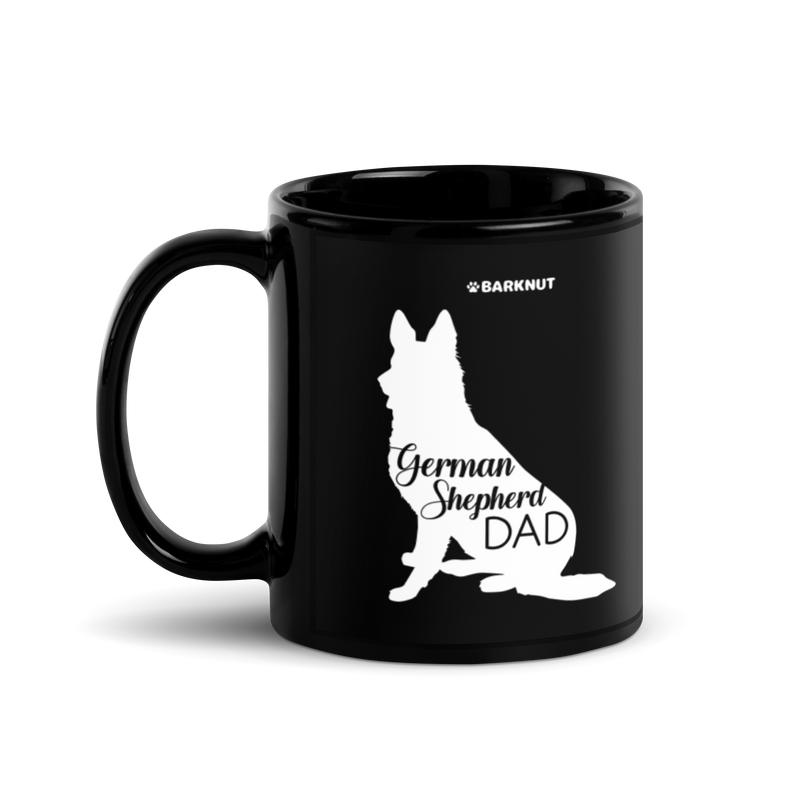 Load image into Gallery viewer, German Shepherd Dad Cursive Mug
