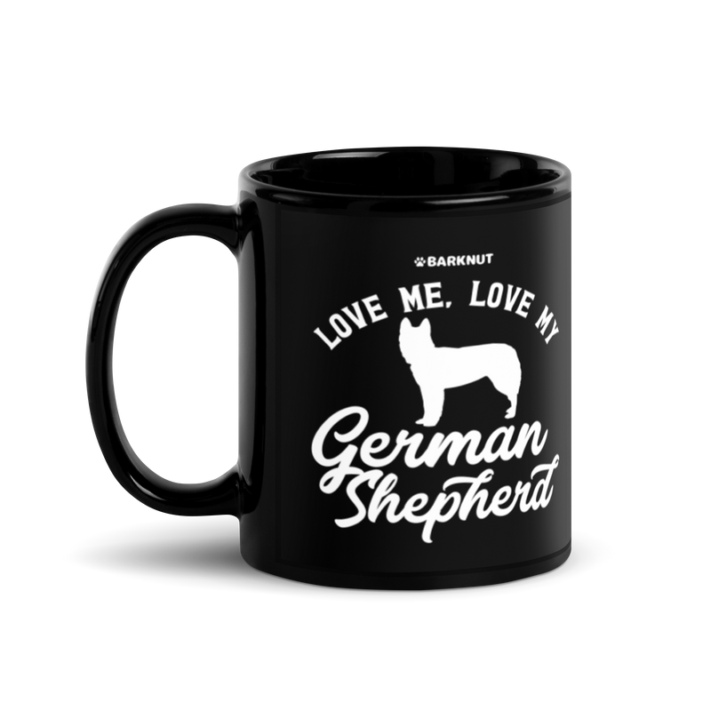 Load image into Gallery viewer, Love Me Love My German Shepherd Mug
