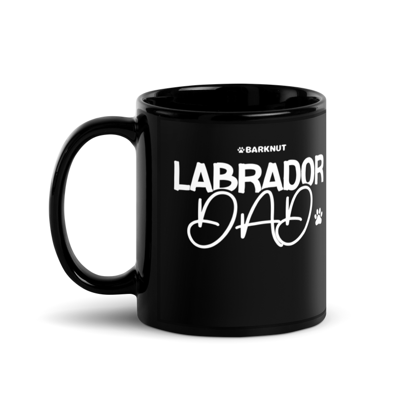 Load image into Gallery viewer, Labrador Dad Paw Print Mug
