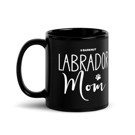 Labrador Mom Paw Print Mug