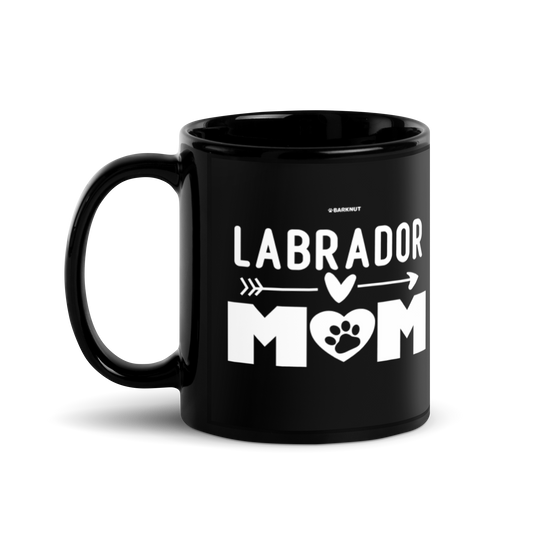 Labrador Mom Heart Mug