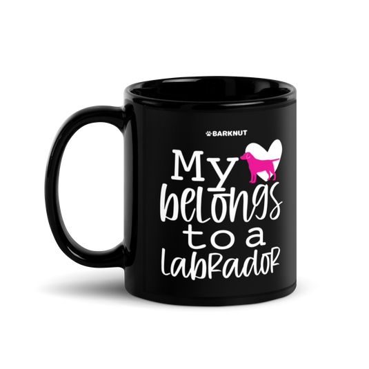 My Heart Belongs To A Labrador Mug