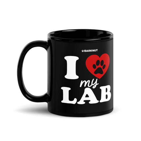 I Heart My Lab Mug