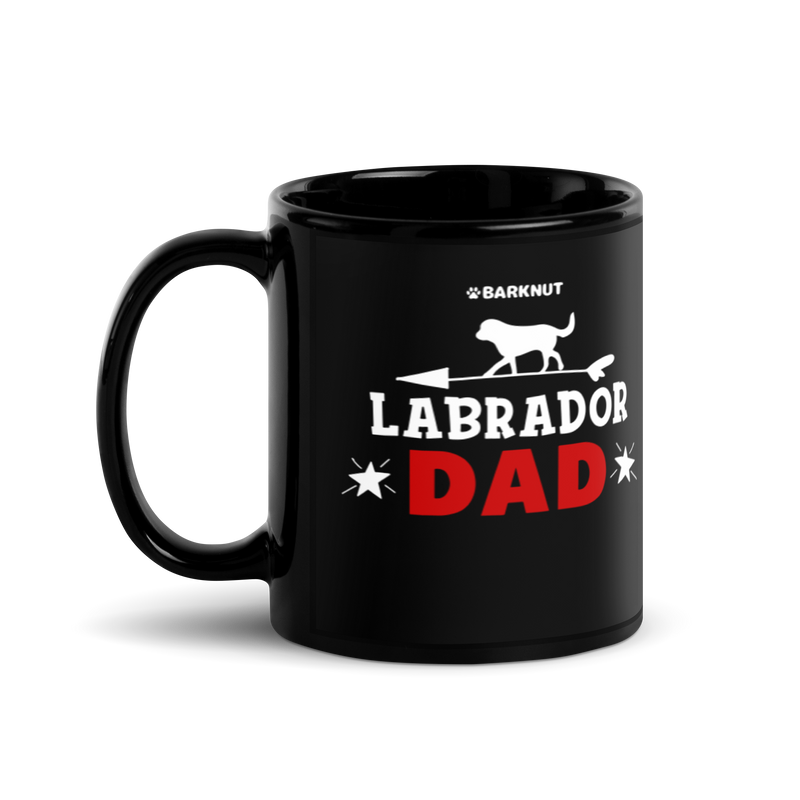 Load image into Gallery viewer, Labrador Dad Red Mug
