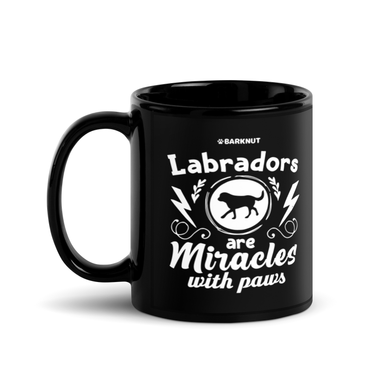 Load image into Gallery viewer, Labradors Are Miracles With Paws Mug
