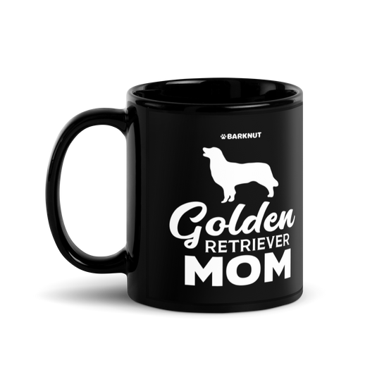 Golden Retriever Mom Silhouette Mug