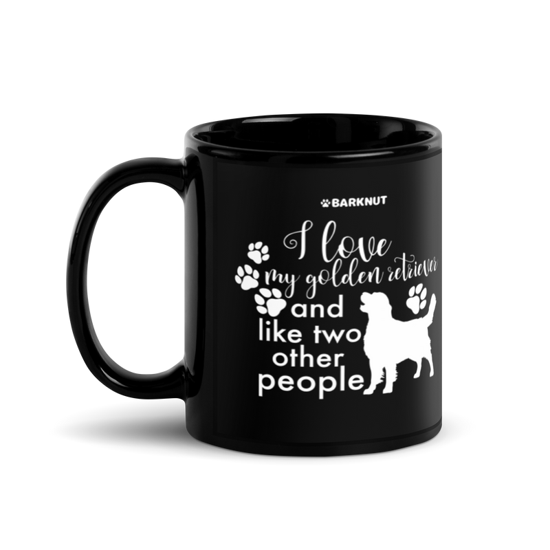 Load image into Gallery viewer, I Love My Golden Retriever And Like Two Other People Mug
