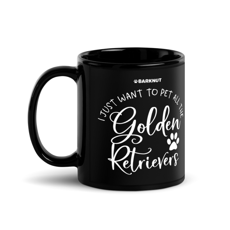 Load image into Gallery viewer, I Just Want To Pet All The Golden Retrievers Mug
