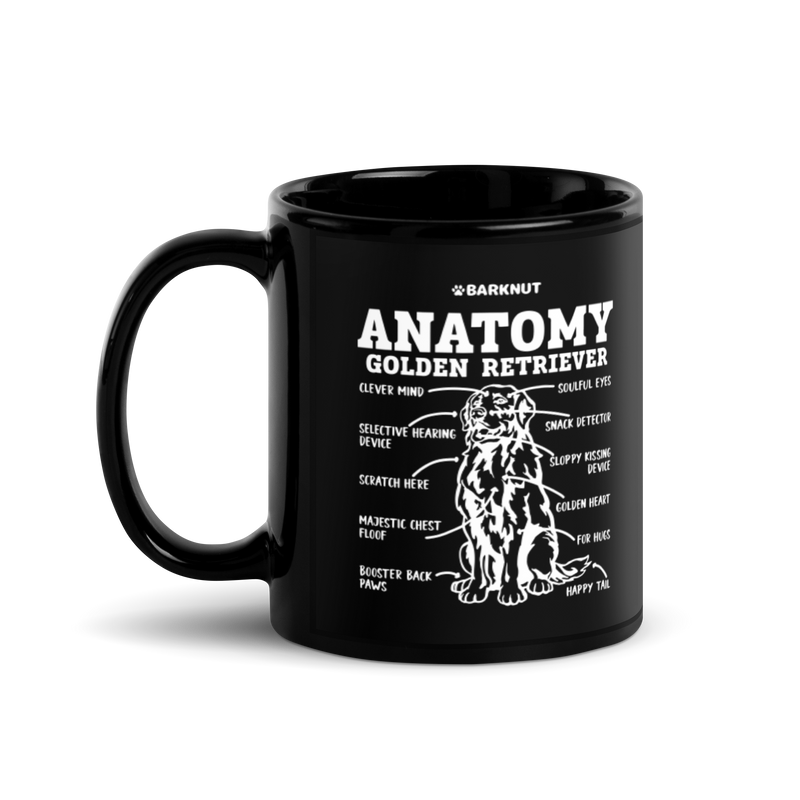 Load image into Gallery viewer, Golden Retriever Anatomy Mug
